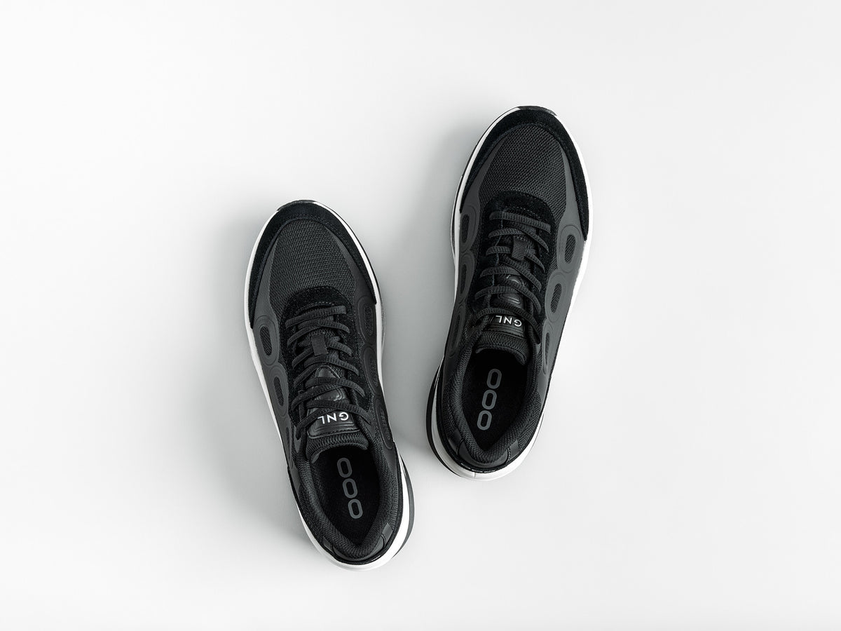 Easy Walk Black - DAY TO DAY WALKING SNEAKER