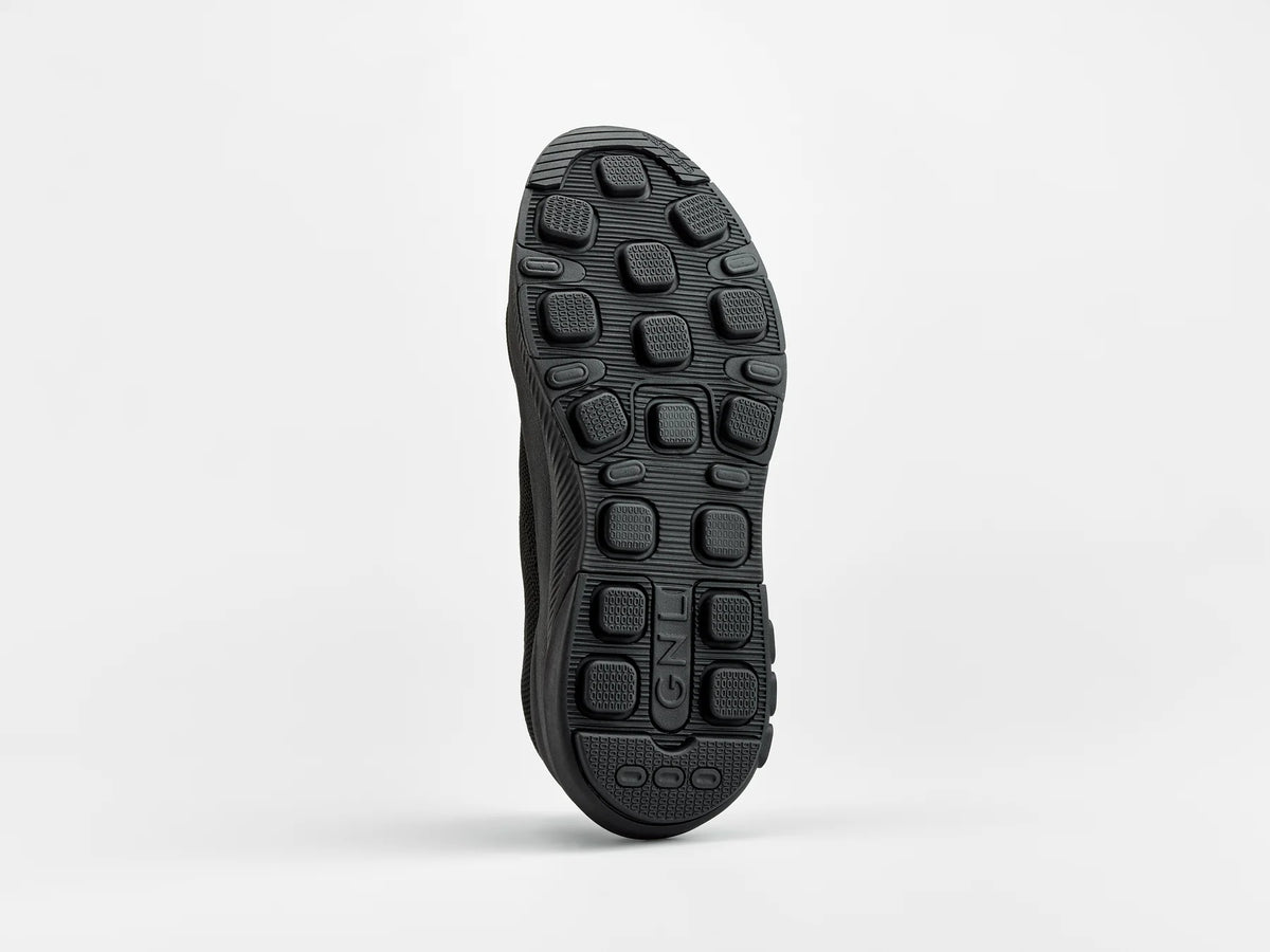 MOON WALK BLACK DAY TO DAY WALKING SNEAKER - MW70015