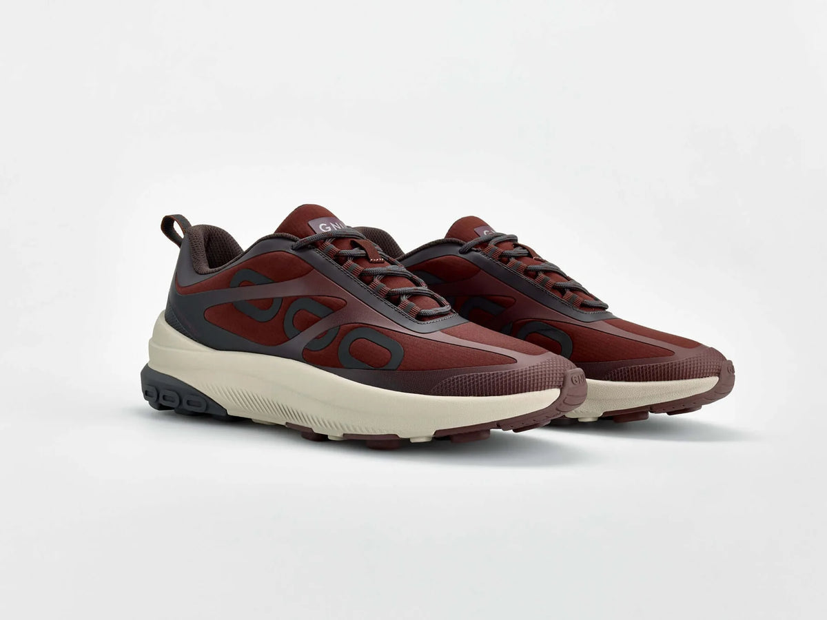 TRACK WALK DARK BROWN - LONG DISTANCE WALKING SNEAKER