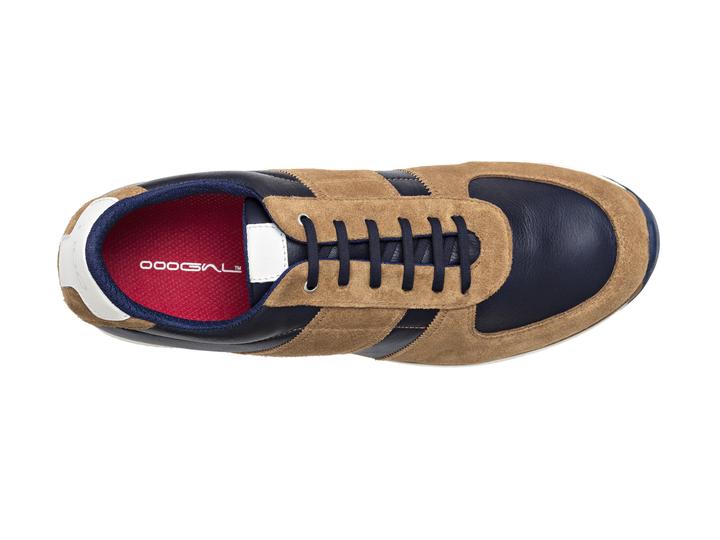 Earth-Line Navy Blue/Cognac