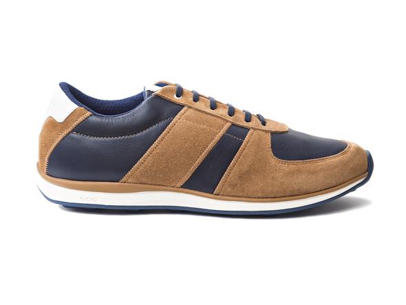Earth-Line Navy Blue/Cognac