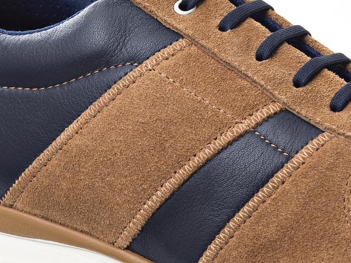 Earth-Line Navy Blue/Cognac